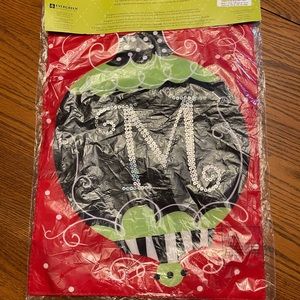 M Holiday Flag, NWT